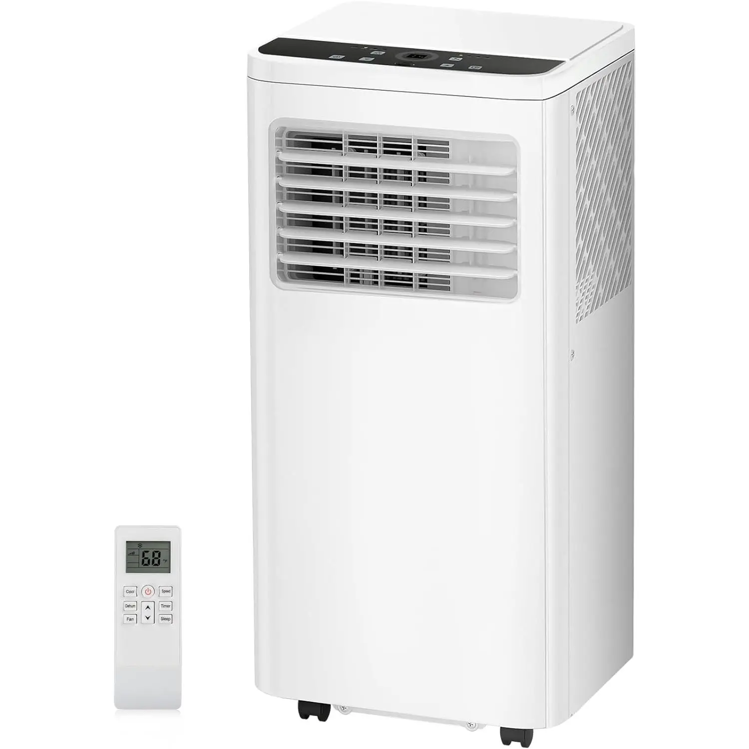 COWSAR Air Conditioner cool Up to 350 Sq.Ft, Portable AC with Dehumidifier & Fan, 24Hrs Timer/Remote Control/Installation Kits, No installation requir