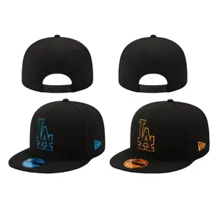 New Era MLB 59FIFTY Snapback Cap - NY Yankees/LA Dodgers Anniversary Patch, Unisex Classic Sport Streetwear, Adjustable Fit Sports Collectible Headwear