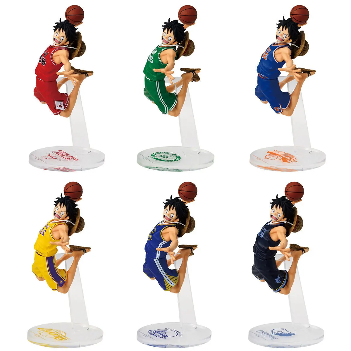 One Piece x NBA Master Stars - MonkeyD.Luffy Figure (6Types) One Piece x NBA Master Stars - MonkeyD.Luffy Figure (6Types)