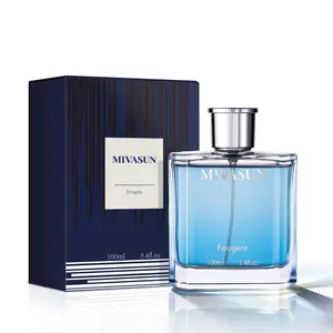 MIVASUN Midnight Ocean Perfume 100ml Unisex Fragrance | Aquatic, fresh, woody fragrance with lemongrass and patchouli | Long-lasting, luxurious Arabian fragrance suitable for both men and women | High-end gift