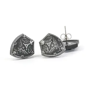 Hylian Shield Earrings Pair - Legend of Zelda