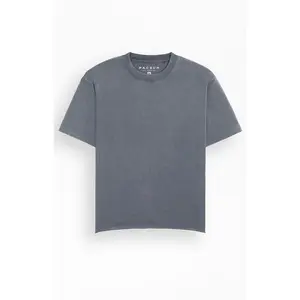 Pacsun Men's Vintage Blue Premium Cropped T-Shirt