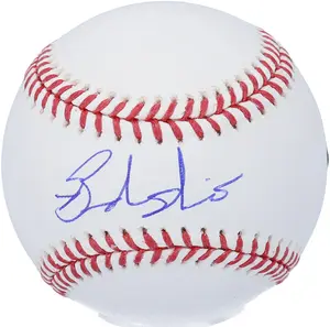 Brandon Nimmo Texas Rangers Autographed Baseball - Fanatics Authentic Certified