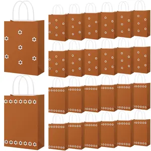 24pcs Mexican Party Favor Bags with Handles Cielito Lindo Gift Bags for Cinco de Mayo Taco Tuesday Fiesta Baby Shower Birthday Mexican Theme Party Latino Family Celebrations