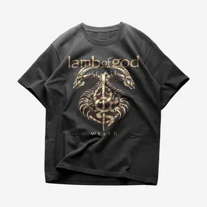 Lamb of God T-shirt - Metal Music Shirt- Lamb of God Merch - Unisex Cotton graphic tee