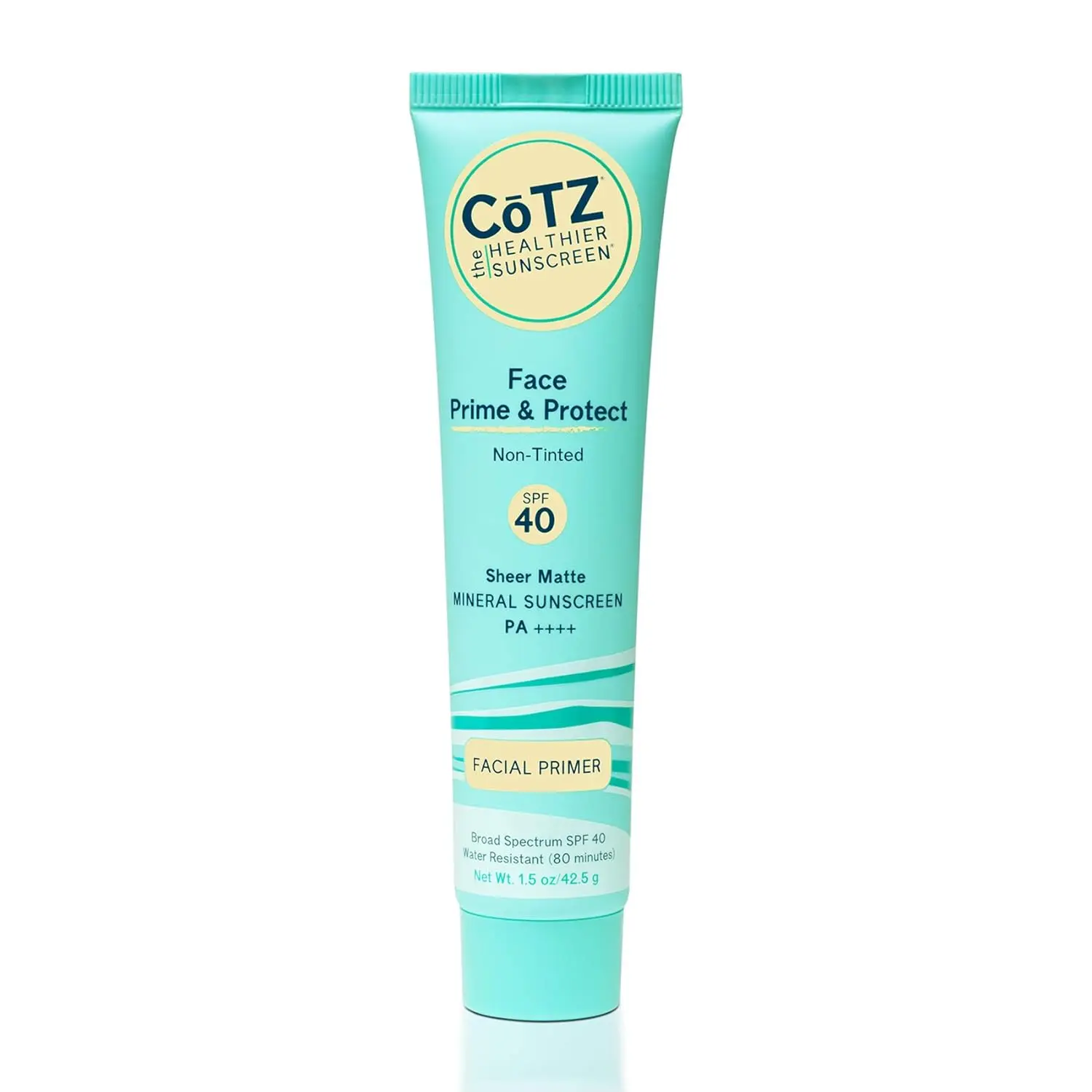 CoTZ Face Prime and Protect SPF40 Non-Tinted Facial Sunscreen