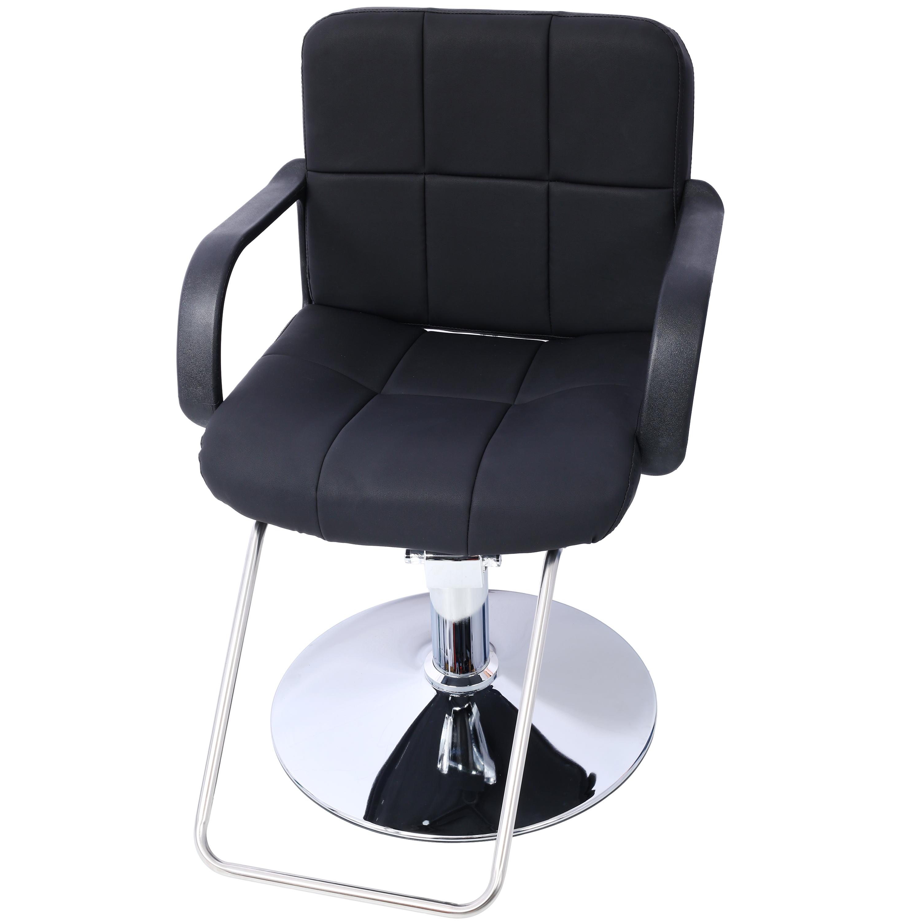 Salon Chair for Hair Stylist 360° Swivel, Salon Chair for with Barber Cape 1pc, Portable Reclining Barber Chairs with Hydraulic Pump for Home Shampoo, Styling,Pedicure, Nail & Tattoo Equipment in Barbershop & Spa