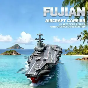 1842 Pieces Pressure Relief Ship Building Blocks, Silver Color Precision Abs 3D Decorative Model, Immersive Warship Collectible