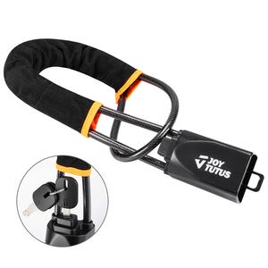 Joytutus Steering Wheel Lock with 3 Keys Universal Anti Theft Car Device for Most Vehicles Trucks SUVs Vans Dashboard Security Deterrent Durable Construction Quick Installation