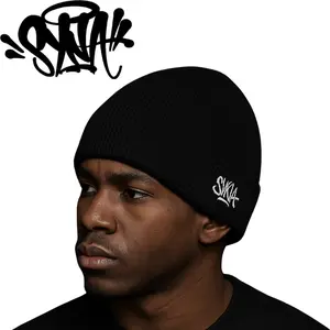 Syna World Skull Beanie 2025 New Knitting Syna Beanie Hat Men Women Paragraph Quality hat Y2k Warm Beanies Syna Running Cap