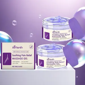 Gentle Soothing Body Massage Gel, Deep Penetrating Muscle Relaxation Gel, Muscle Relief Gel, Healthcare Refreshing Hydrating Body Relaxing Care Product for Women & Men