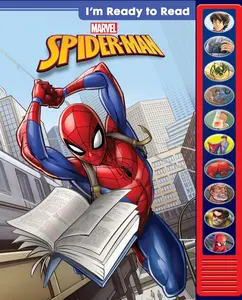 Marvel Spider-Man: I'm Ready to Read Sound Book [With Battery] -- Pi Kids - Hardcover