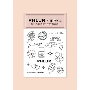 Phlur x INKED Fragrance Tattoos