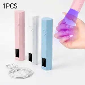 Rechargeable UV/LED Nail Lamp - Fast-Drying Gel Polish Dryer for Manicure, Nail Art, DIY Home Use