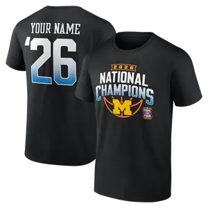 Custom Name MW 2026 Men's Basketball National Champions Personalized T-Shirt, Premium Quality Fan Gear, High-Quality Print, Comfortable Cotton, Trending Us Streetwear, Menswear Tops Crewneck Shortsleeve