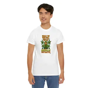 Herbally Distracted™ – Leafwise Zen Sloth T-Shirt Chill King 100% Cotton