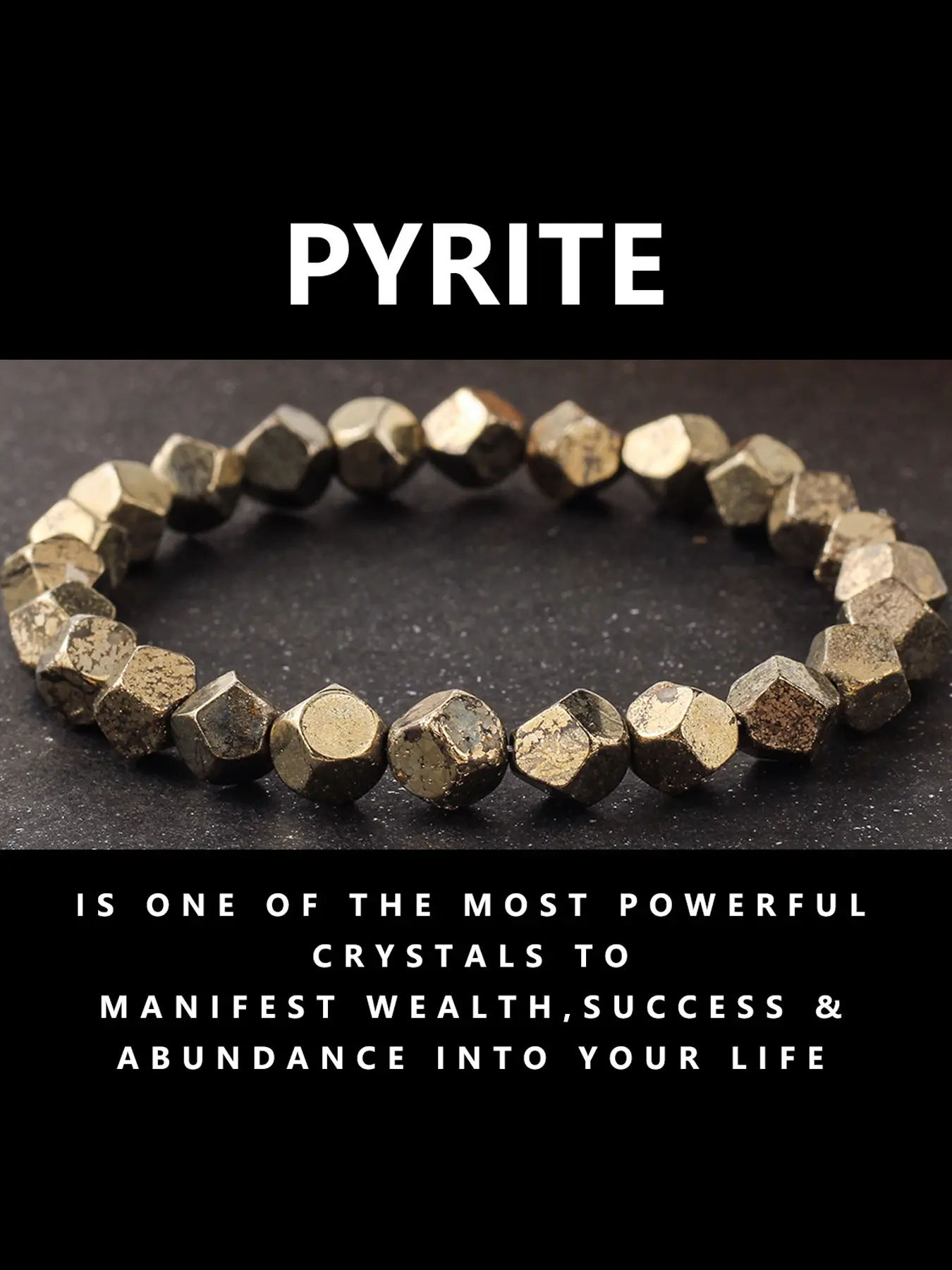 Men's Hematite Irregular Rhombus Bracelet, Energy Bracelet, Healing Crystal Bracelet, Dark Natural Stone 8mm Beads, Beaded Bracelets, Boost Prosperity, Stability, Action Power, Valentine's Gift, Unique Crystals