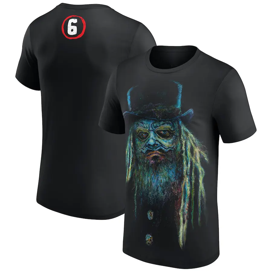 Men's Stylish Black Wyatt Sicks Uncle Howdy Graphic T-Shirt - Professional Wrestler Short-Sleeve Top, Unisex Cotton Fitted Tee, Hoodie, Sweatshirt for Jeans Pairing