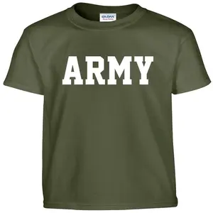 US ARMY Physical Training Military PT T-shirt
