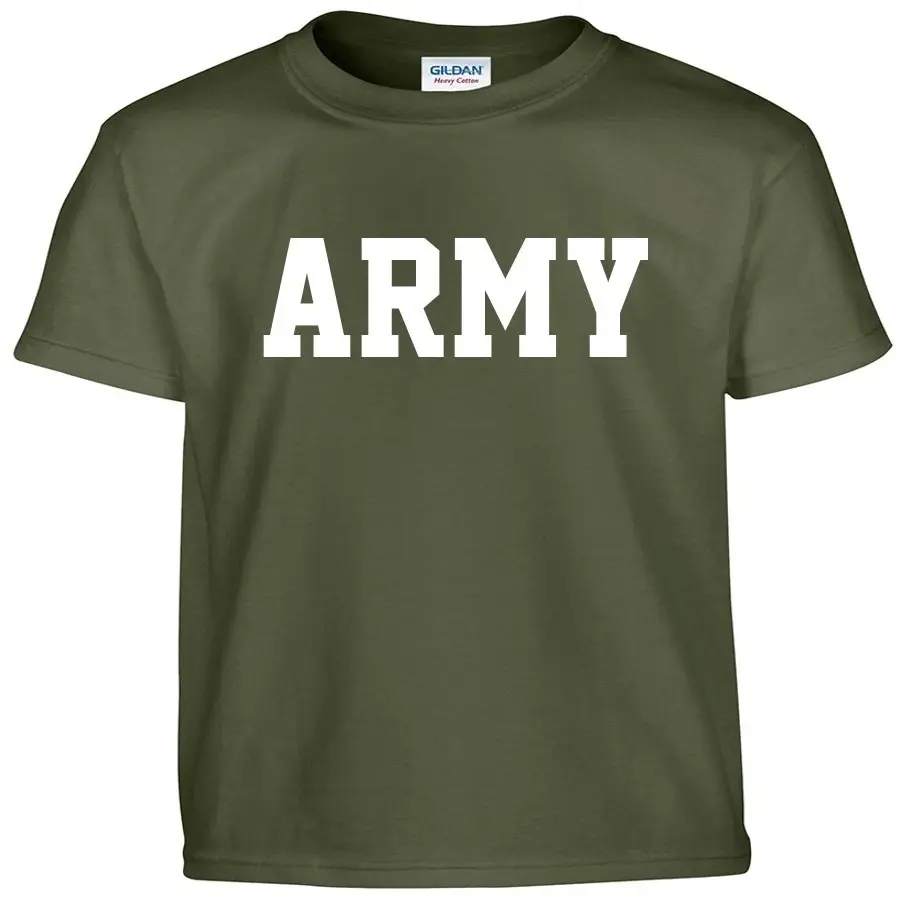 US ARMY Physical Training Military PT T-shirt