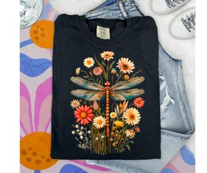 FULL COLOR SCREEN PRINT - DRAGONFLY