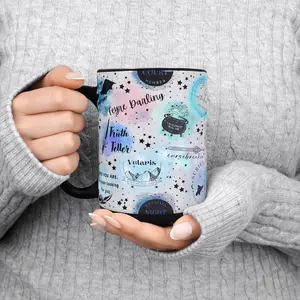 Booktok Series Mug, Night Court Mug, Feyre and Bat Boys Merch, A Court of Thorns and Roses Gift, Bookish Cup for Fantasy Fans, Maas