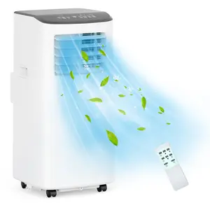 Garvee 8000 BTU Portable Air Conditioner with Integrated Dehumidifier and Fan Modes, Remote Control, Sleep Mode, 24H Timer, and Easy Window Installation Kit, Cools Rooms up to 350 Sq.ft