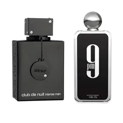 Armaff CND Intense EDT 3.6 oz + Afna 9 Pm EDP 3.4 oz Combo Set armaf perfume