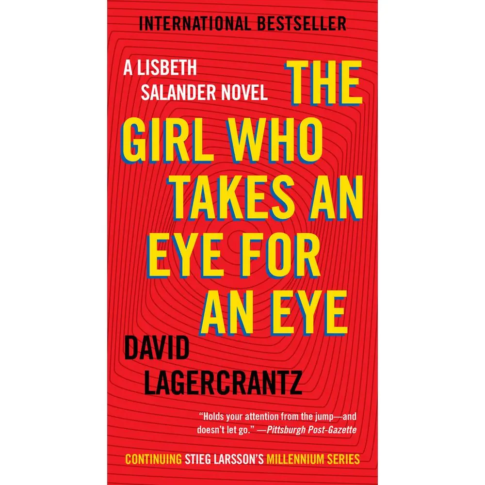 Used Soft Cover Tall Premium Edition - The Girl Who Takes an Eye for an Eye: A Lisbeth Salander Novel by David Lagercrantz, Continuing Stieg Larsson's Millennium Series, International Bestseller (English Language)