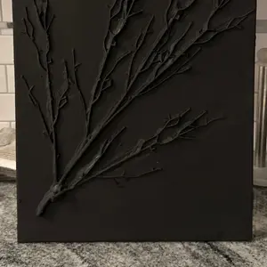 Plaster textured wall art