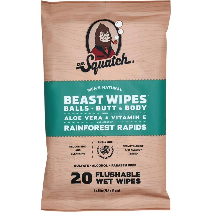 Beast Wipes - Dr. Squatch - Body Care for Men Beast Wipes - Dr. Squatch - Body Care for Men