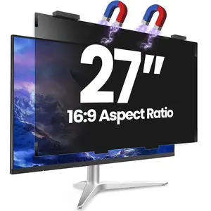 27 Inch  Screen for   16:9 Aspect Ratio,  Removable Anti-Blue/Glare Protector Film, Anti Spy Desktop  Private Filter 27in