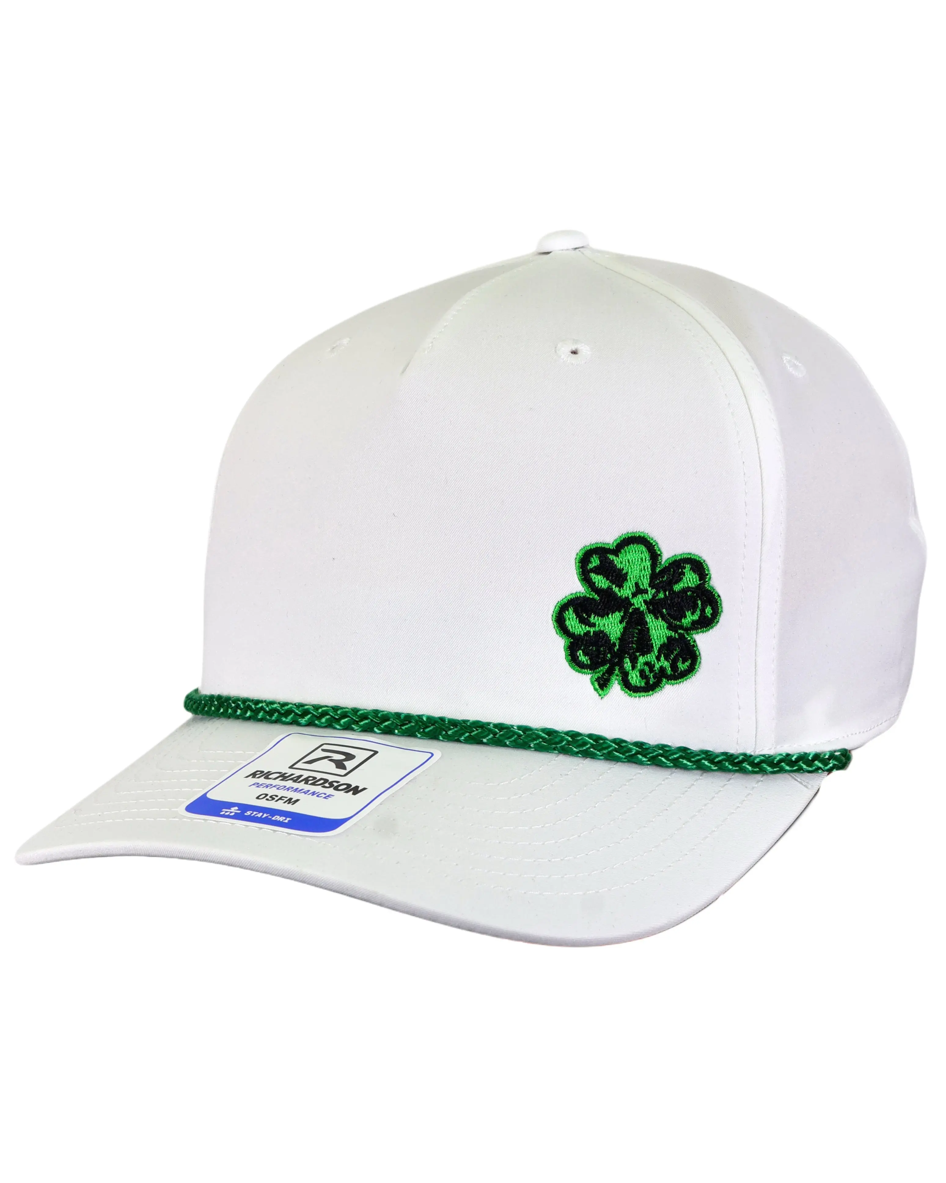 CLOSEOUT - Clover Logo Richardson Performance Rope Cap CLOSEOUT - Clover Logo Richardson Performance Rope Cap