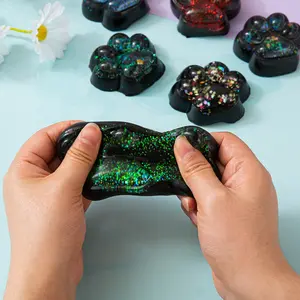 Medium Starry Cat Paws, Cute Kids Gifts, Stress Relief and Relaxation, Party Gifts, Kawaii Stress Relief, Sensory Gifts, Birthday Gifts, Table Decoration Birthday Party Gifts, Christmas, Halloween, Easter Holiday Gift Bag Fillers