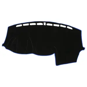 Dash Cover for FORD Focus 2012-2018 Center Console Dashboard Cover Mat Black Blue 1pc