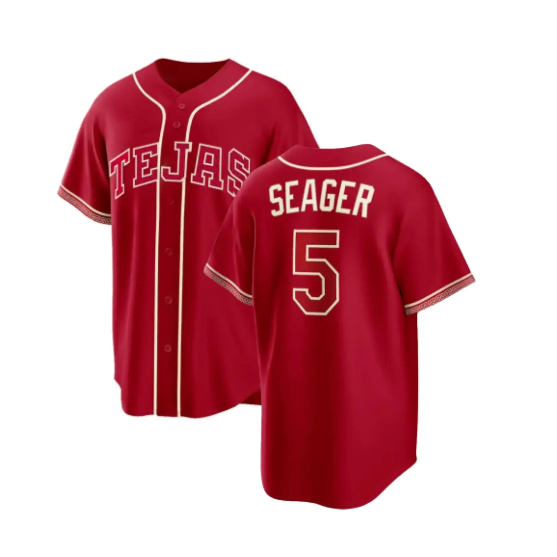 Texas Red Baseball Jersey Vintage Button Down Baseball Shirt, Breathable Mesh Athletic Jersey for Men Women Adult Sports Fan Uniform, Sporty Training Top for All Seasons Casual Wear