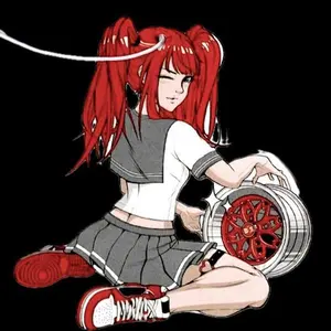 NEW JDM Air Freshener - Waifu Anime Girl Ride Stance Car Hanging Air Freshener