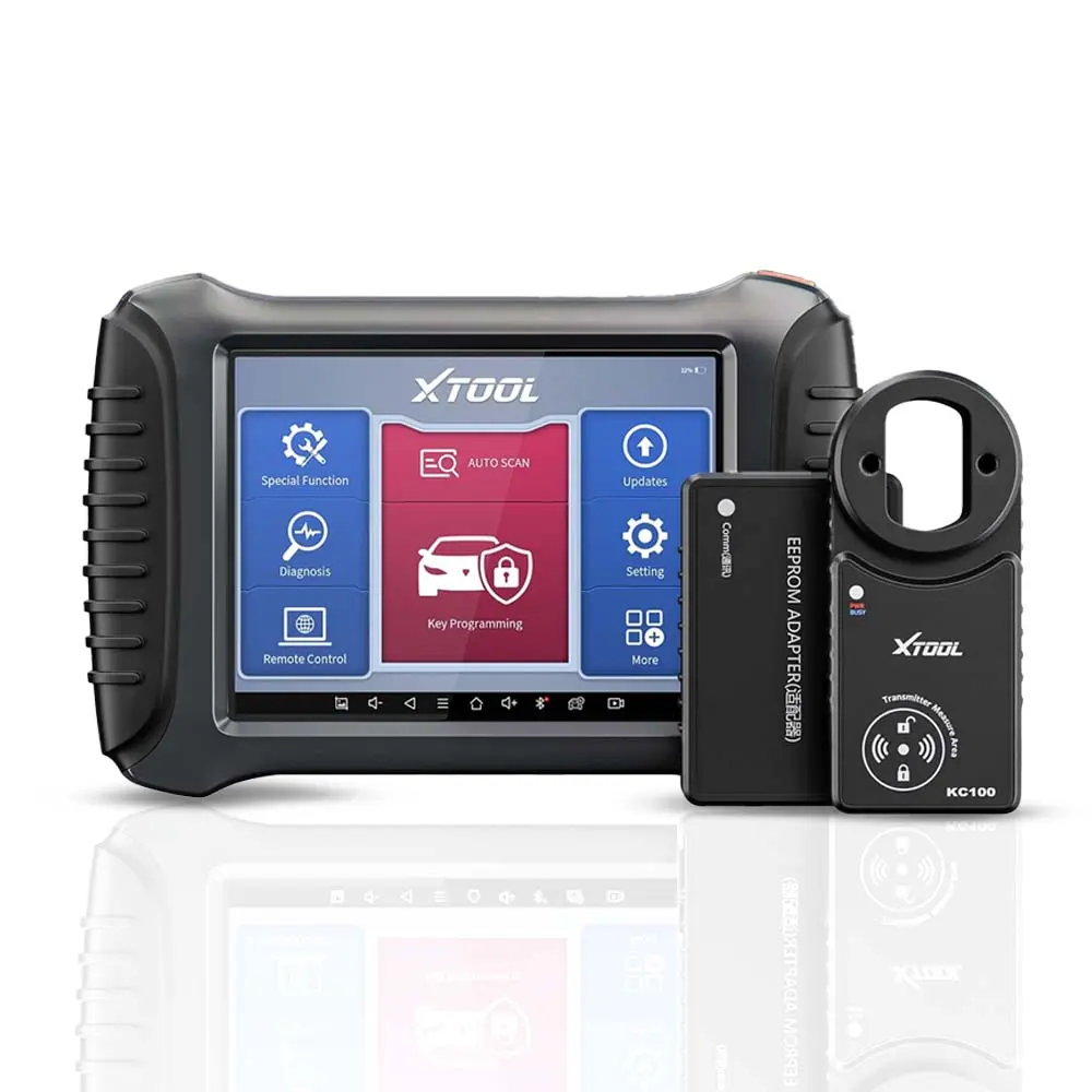 XTOOL X100 PAD3 Advanced OBD Scanner, Automotive Full-System Diagnostic Tool with Immo Function, Bidirectional Capability, EPB Reset, Injector Coding, Live Data View for Car Repair