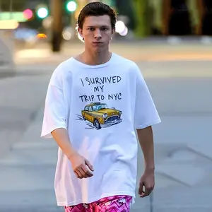 I survived my trip to NYC Shirts, peter parker i survived my trip to nyc T-Shirt, Unisex Cotton Graphic Tee, Unisex Shirt