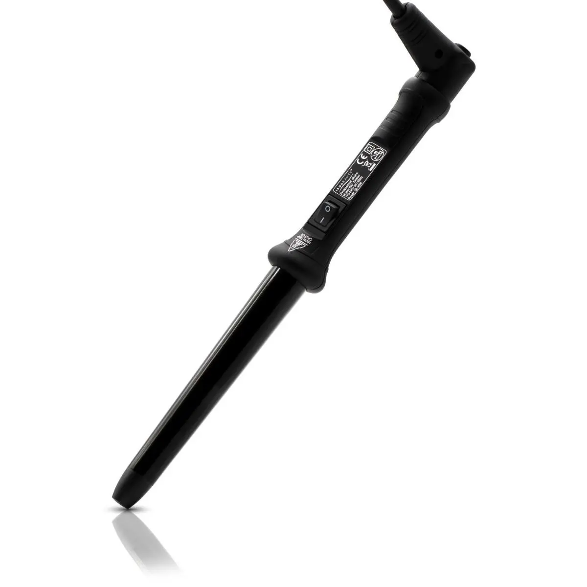 212 MAIN The Twister Pro Curling Iron Wand - 25-18mm Tapered Ceramic Curlers & Straighteners, Frizzless, Cool Tip, Wrap&Go Design, Black Beauty & Personal Care Appliance, Hair Waver, Quick Natural Curling