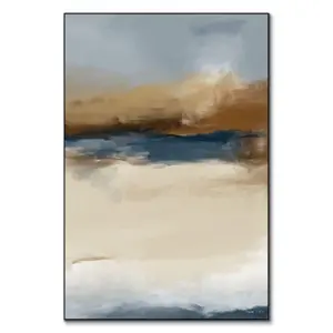 Deixa No. 01 Wall Art Print, Abstract Artwork with Print and Frame