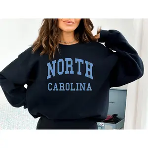 Men Women North Carolina Design State of NC Classic Sweatshirt