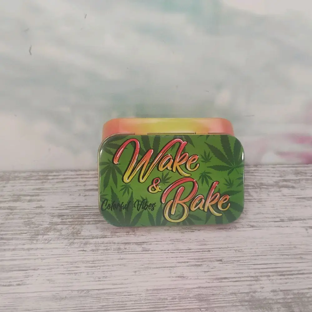 Small Tin Case - Compact, Portable Storage Container for Small Items