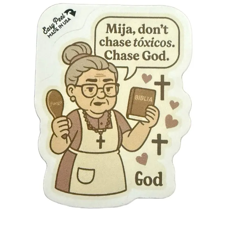Chase God Sticker