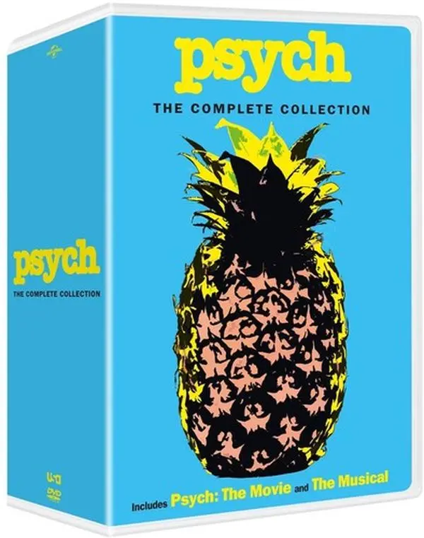 Psych: The Complete Collection  [DVD Video Disc] Boxed Set, Repackaged