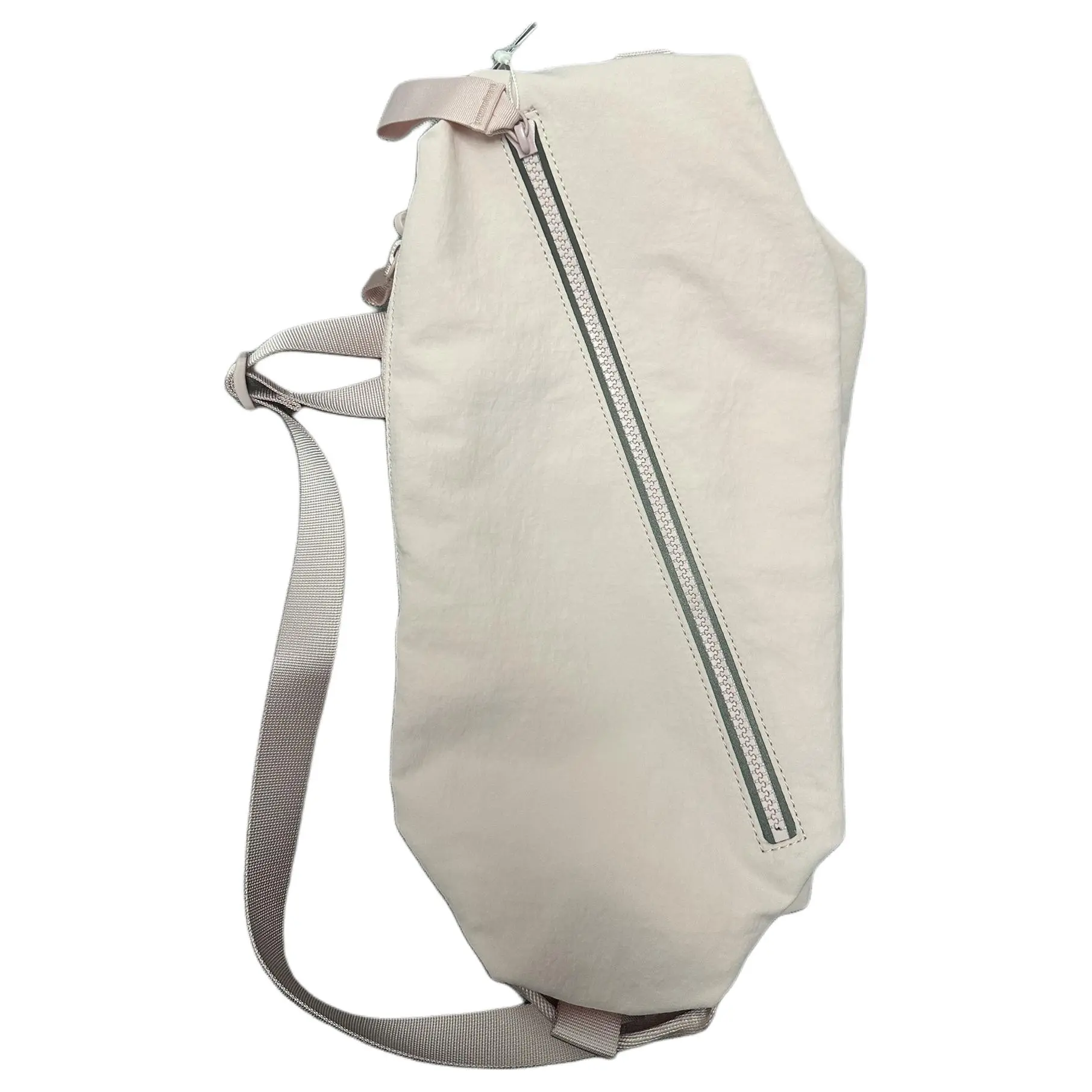 Women's Lululemon Fast Track 10L Adjustable Shoulder Bag - Multiple Carrying Options, Soft Pink, for Workout Use