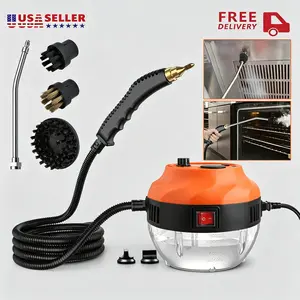 3800W Heavy-Duty High-Pressure Steam Cleaner Machine, Industrial Portable Handheld Home Appliance with 130°C Temp, 3Bar Pressure & Accessories for Household, Car Detailing valentines deals personalizada sublimacion
