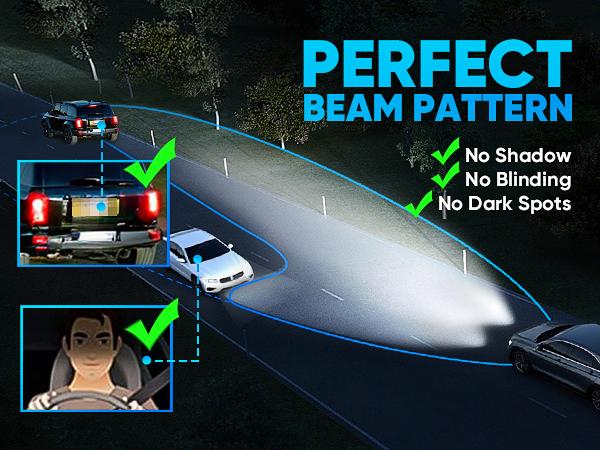 Rimthin Upgraded Halogen Headlight Bulbs For Honda Civic Sedan 2004-2015 9005 High Beam 9006 Low Beam Headlamp Lights 6000K White 800% Brightness 4-Pack