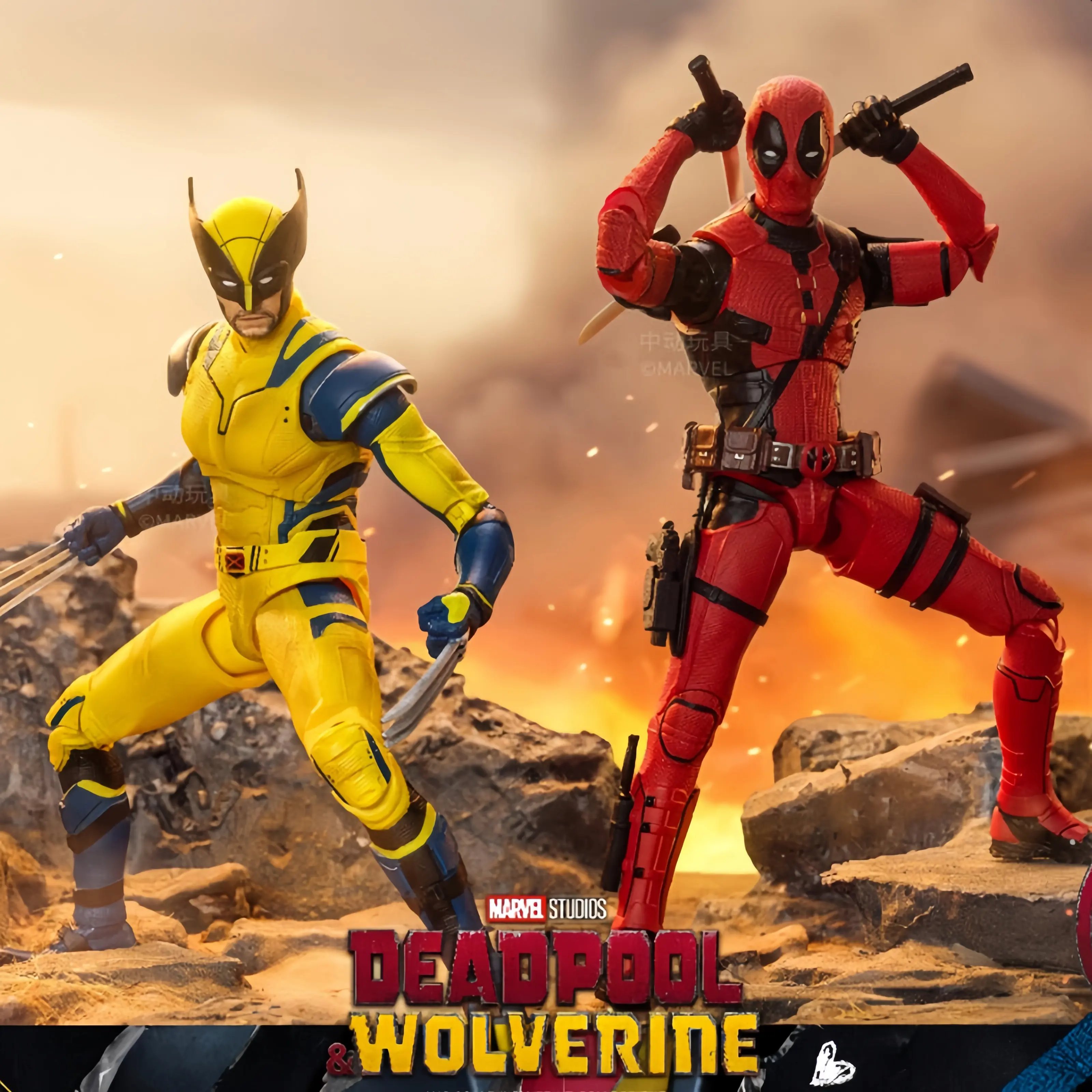 Marvel Deadpool & Wolverine  Figures