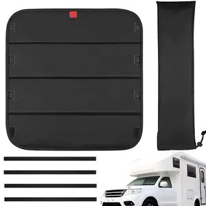 Self Adhesive RV Curtains, Skylight Sunshade, Oxford Waterproof Ventilation Cover, Easy Install Picnic Roof Cover, Travel Trailer Accessories, Sturdy Sun Shade